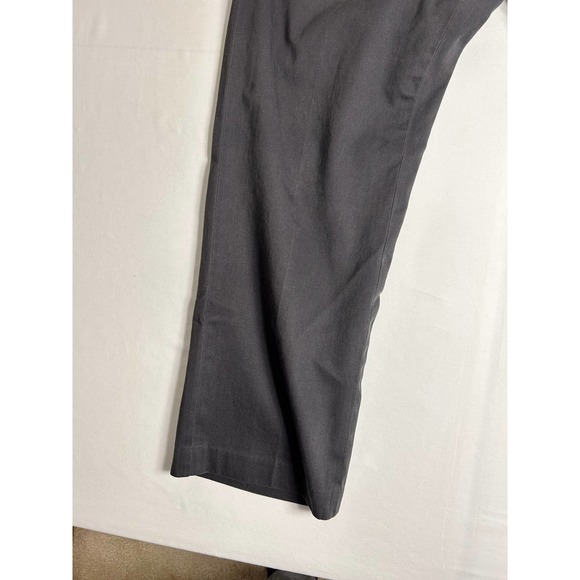 Eddie Bauer Grey Chinos Khakis Mens 36x30 100% Cotton - Picture 3 of 13
